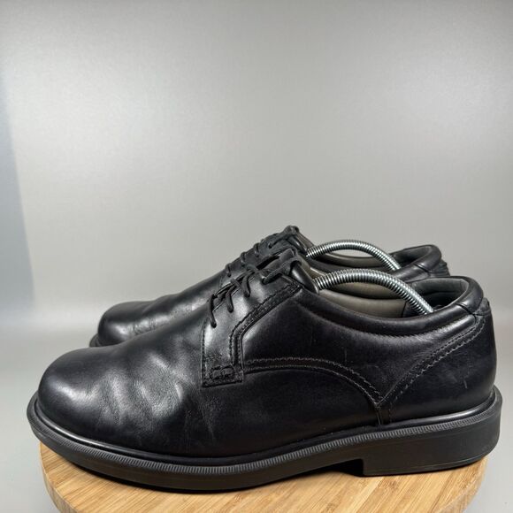 S SAS Ambassador Oxford Mens 12 M Black Leather Tripad Comfort Shoes Made In USA - Picture 3 of 8